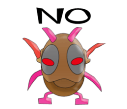 One head high character iEgg sticker #9347689