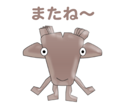 One head high character iEgg sticker #9347723