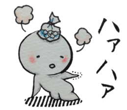 Shiratama-kun//As you were cold cheer// sticker #9347780