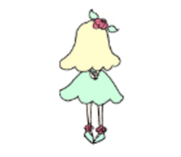 Hinata's Flower Girls sticker #9347941