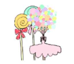 Hinata's Flower Girls sticker #9347947