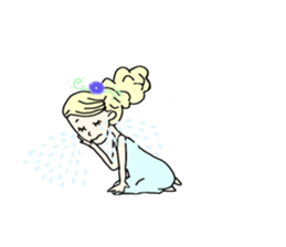 Hinata's Flower Girls sticker #9347955