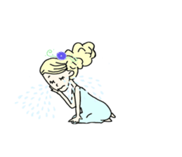 Hinata's Flower Girls sticker #9347955