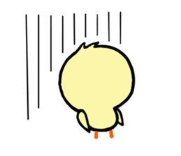 Chick idle freely sticker #9348296