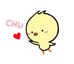 Chick idle freely sticker #9348305