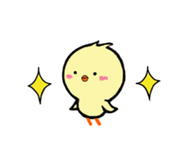 Chick idle freely sticker #9348306
