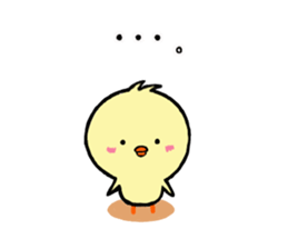 Chick idle freely sticker #9348311