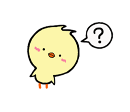 Chick idle freely sticker #9348312