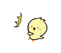 Chick idle freely sticker #9348320