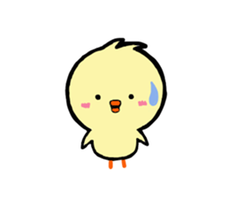 Chick idle freely sticker #9348325