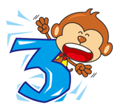 I wish you all Monkey Xingtai Yun sticker #9349409