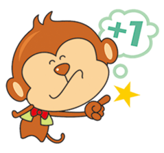 I wish you all Monkey Xingtai Yun sticker #9349439