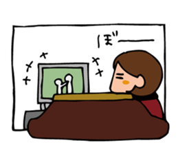 Sticker for a new year. sticker #9349633