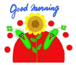 Healing green foxtail's sticker #9349768
