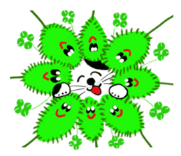 Healing green foxtail's sticker #9349770