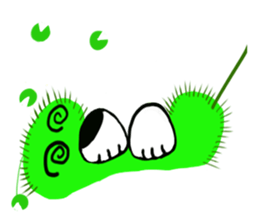 Healing green foxtail's sticker #9349776