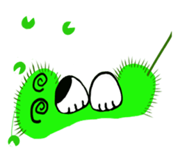 Healing green foxtail's sticker #9349776