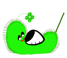 Healing green foxtail's sticker #9349780