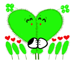 Healing green foxtail's sticker #9349783