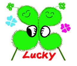 Healing green foxtail's sticker #9349787