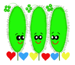 Healing green foxtail's sticker #9349792