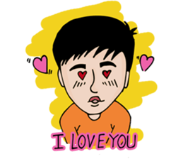 Haa-nee Wedding Series Kade & Yuanhang sticker #9349816