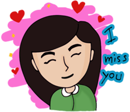 Haa-nee Wedding Series Kade & Yuanhang sticker #9349822