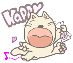 Congrats and Happy Cat/ Chat sticker #9349857