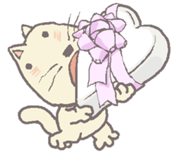 Congrats and Happy Cat/ Chat sticker #9349859