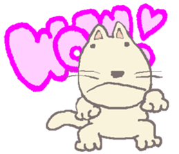 Congrats and Happy Cat/ Chat sticker #9349866
