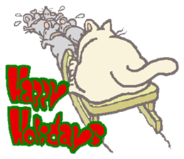 Congrats and Happy Cat/ Chat sticker #9349881