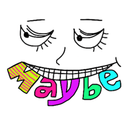 Mrs. emo face Meme part2 sticker #9349897