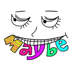 Mrs. emo face Meme part2 sticker #9349897