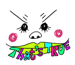 Mrs. emo face Meme part2 sticker #9349899