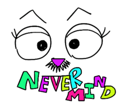 Mrs. emo face Meme part2 sticker #9349908