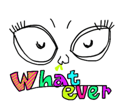 Mrs. emo face Meme part2 sticker #9349912