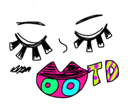 Mrs. emo face Meme part2 sticker #9349921