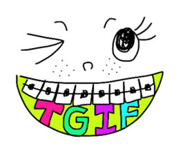 Mrs. emo face Meme part2 sticker #9349922