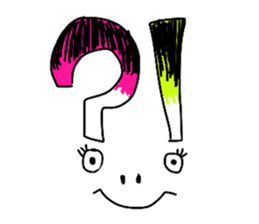 Mrs. emo face Meme part2 sticker #9349926