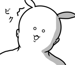 The Rabbit man and a rabbit sticker #9350069