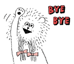 Lion and Oryx gazella sticker #9350531