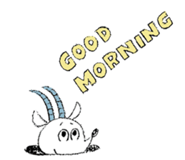 Lion and Oryx gazella sticker #9350533