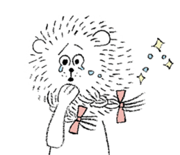 Lion and Oryx gazella sticker #9350550