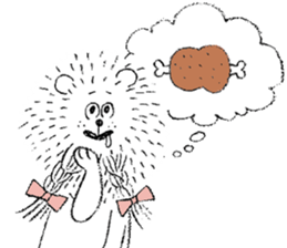 Lion and Oryx gazella sticker #9350561