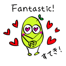 itsu itsu "bilingual English-Japanese" sticker #9350789