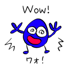 itsu itsu "bilingual English-Japanese" sticker #9350792