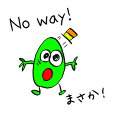 itsu itsu "bilingual English-Japanese" sticker #9350793