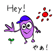 itsu itsu "bilingual English-Japanese" sticker #9350805