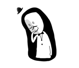 Childish man sticker #9351129