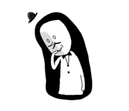 Childish man sticker #9351129